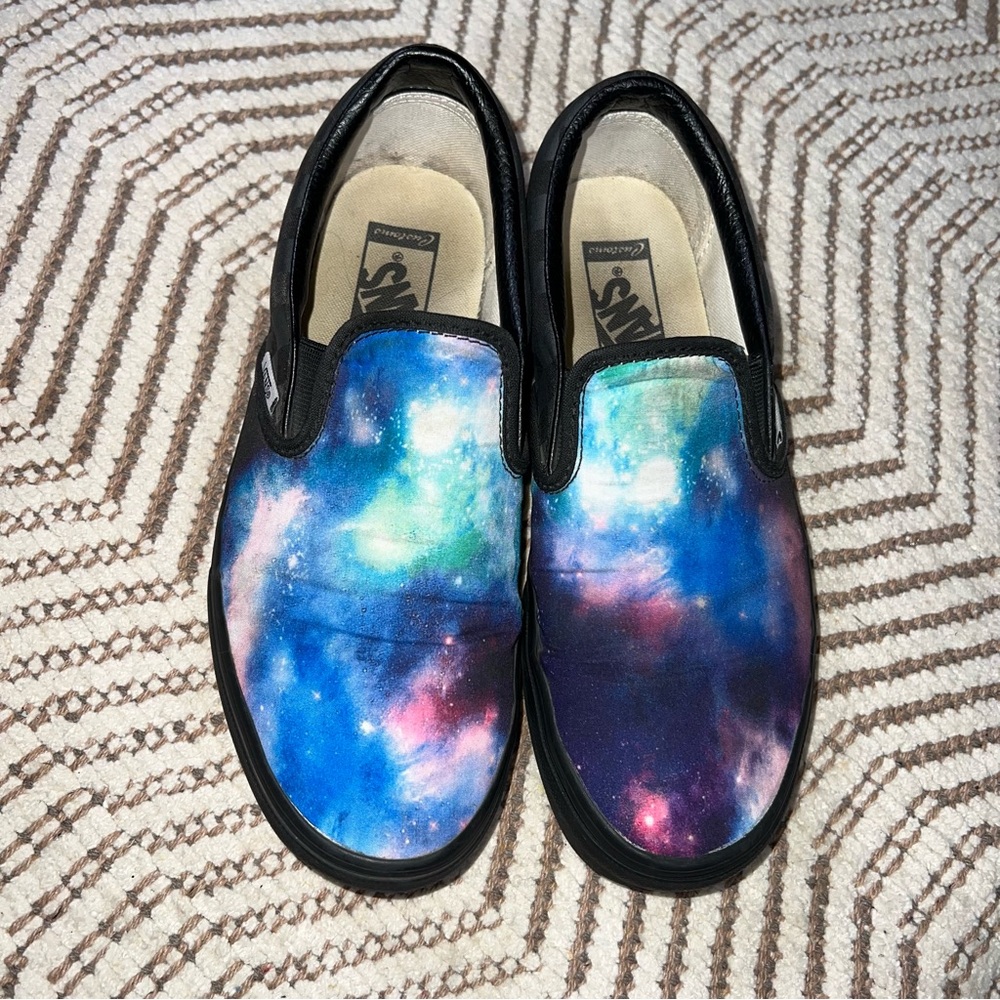 Vans Customs Unisex Galaxy Slip-On Size 8 Women; 6.5 Men - Picture 2 of 8